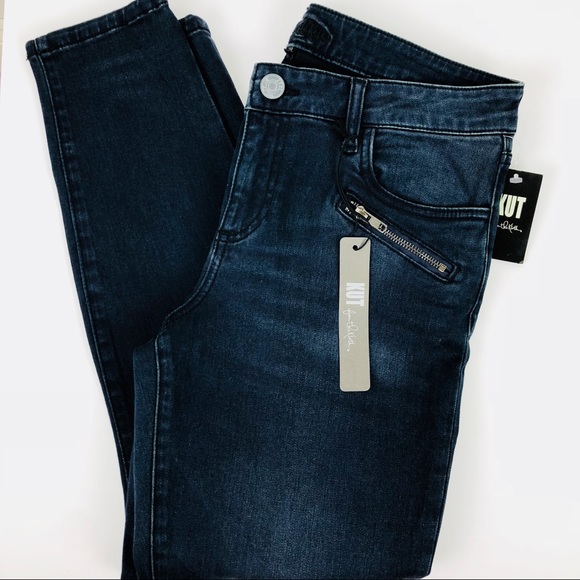Kut from the Kloth Denim - New Kut From The Kloth Ankle Skinny Jeans Zippers